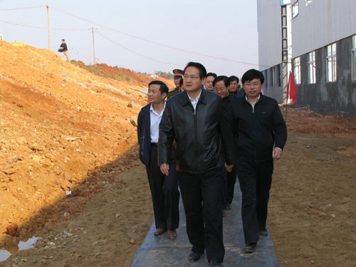 原岳陽市委書記易煉紅視察天欣集團